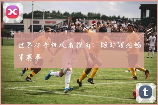 世界杯手机观看指南：随时随地畅享赛事