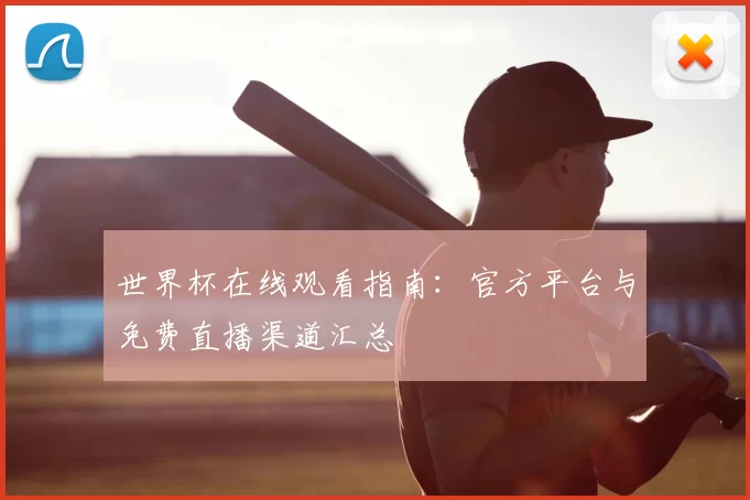 世界杯在线观看指南：官方平台与免费直播渠道汇总