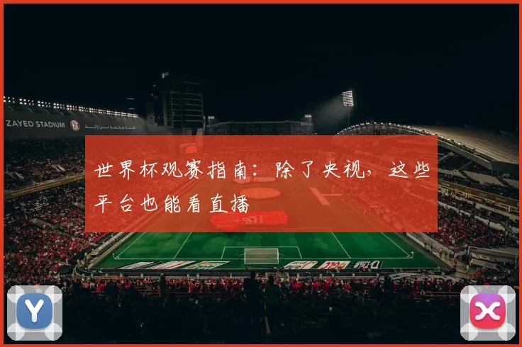 世界杯观赛指南：除了央视，这些平台也能看直播