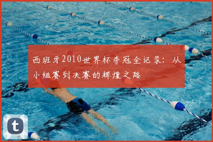 西班牙2010世界杯夺冠全记录:从小组赛到决赛的辉煌之路