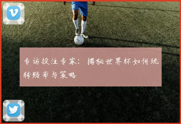 专访投注专家：揭秘世界杯如何玩转赔率与策略
